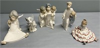 Lladro Figures Spanish Porcelain