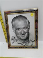 rod taylor autographed framed photo