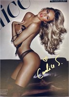 Autograph COA Candice Swanepoel Photo