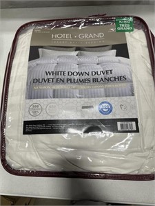 HOTEL GRAND WHITE DOWN DUVET KING SIZE