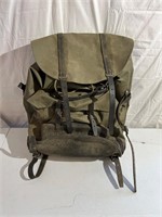 Vintage World War II, Swiss army backpack