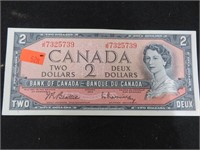 1954 Can $2 bill