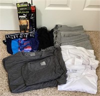 Men’s Medium Underwear, Shirts & Sweatpants