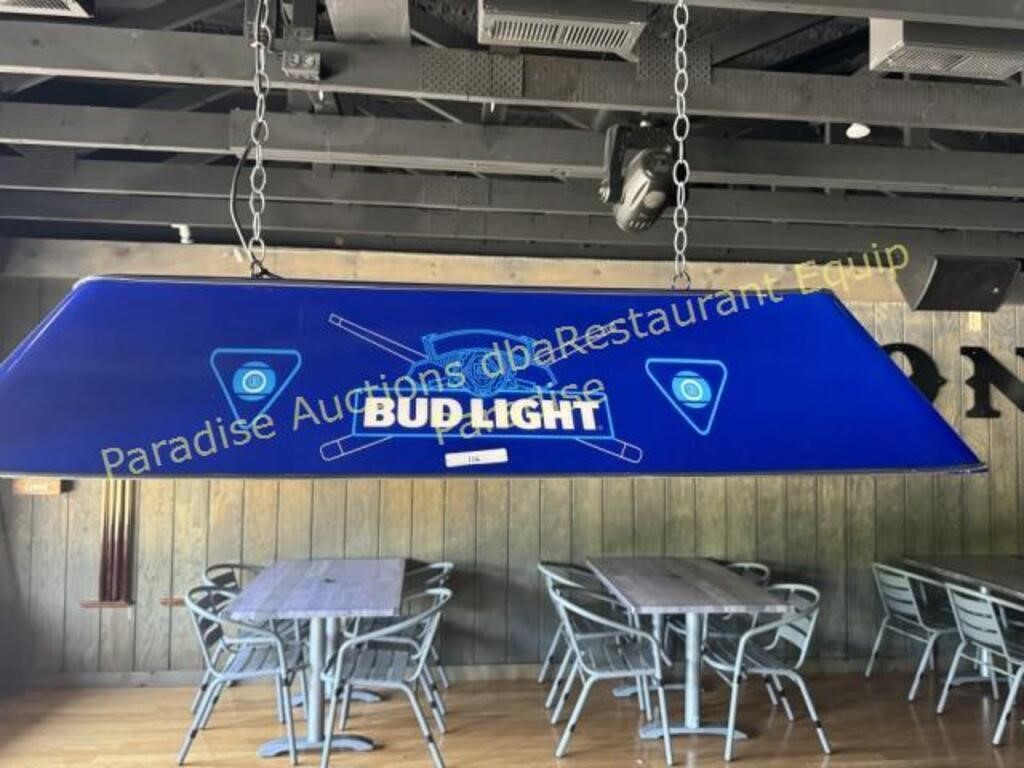 Bud Light POOL Light - blue