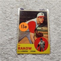 1963 Topps Ed Rakow