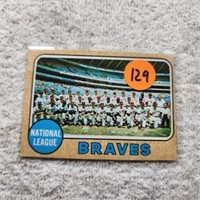 1968 Topps Atlanta Braves Team