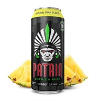 CASE OF 12 PATRIA ENERGY DRINK Piña