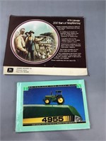 1976 John Deere dealer calendar & John Deere Toys