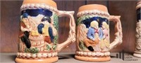 Pair of  Vintage Beer Stiens