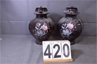 2 Decorative Vases