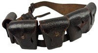 Early 1903 Australian 5 Pouch Leather Bandoleer