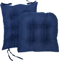 Rocking Chair Cushions  2 Piece Set  Navy Blue