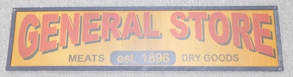 ** Large General Store Wooden Sign