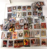 Large Group of 124 Basketball Rookies Cards