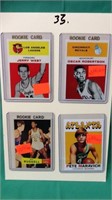 4 Basketball REPRINT Cards Russell West