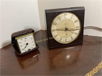 Pair of vintage clocks