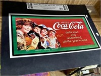 COCA-COLA METAL SIGN