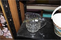 WINDSOR JEANETTE GLASS MILK PITCHER