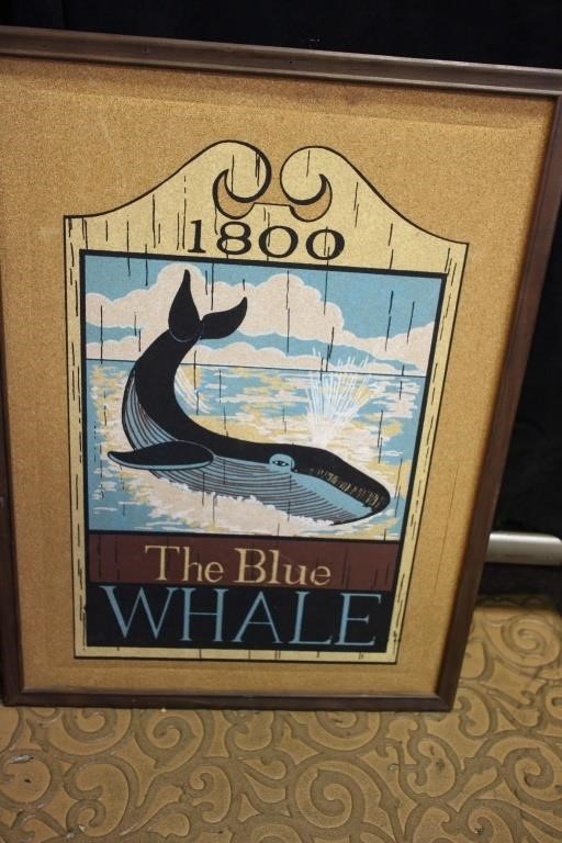 The Blue Whale 1800 Cork Board
