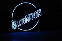 Blue Moon Beer Neon Pub/Bar Sign