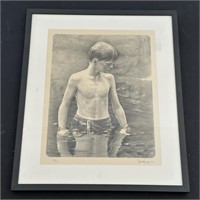 Ken Danby's "The Swimmer" Limited Edition Original