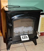 Electric  fireplace heater 25" t