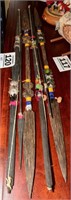 Hand crafted replica native bows, arrows &