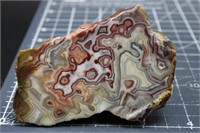 Crazy Lace agate, Mexico, cut, 11.6 oz