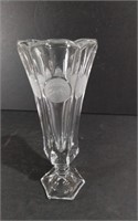 Canada Centennial Glass Vase