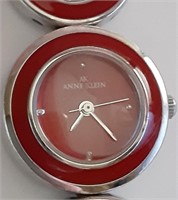 LADIES RED ANNE KLEIN WATCH