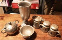 Lot of Assorted Pewter Items