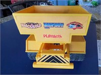 1980's Playskool US Hot Rod Pull Sled Toy
