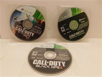 X BOX 360 CALL OF DUTY GAMES