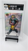 Packers Jordan Love Rookie Dynagon Silver HGA 9