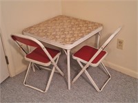 Child’s Metal Table & 2 Chairs