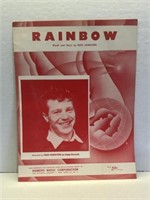 Rainbow Words And Music by Russ Hamilton Sheet