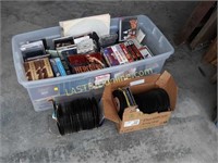 Albums, Records, VHS Movies, DVDs, CDs & Cassettes