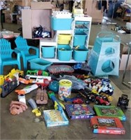 Lot of Assorted Kids Toys, Games Etc