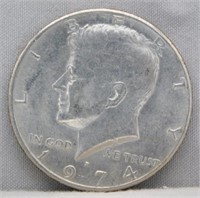 1974-D Kennedy Half Dollar.