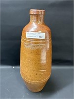 Vtg Real Vinicola stoneware bottle 10" high