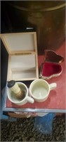 Shave kit and trinket boxes