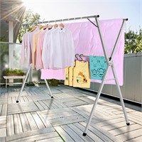 $70 78" Retractable Clothes Drying Rack