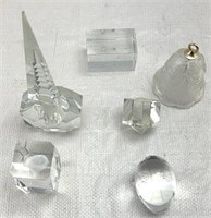 DECORATIVE CRYSTALS AND GLASS