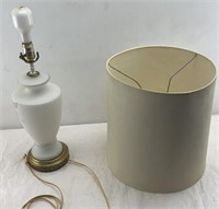 TABLE LAMP WHITE