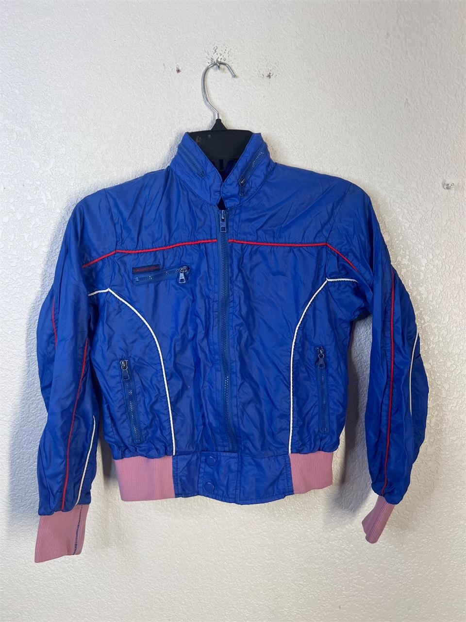 Vintage 80s Youth Windbreaker Jacket