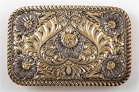 GRUMRINE MFG SOUTHWEST BELT BUCKLE