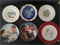 Collection Of Collector Plates Eve Rockwell, West