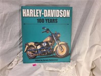 Large Harley Davidson 100 years history book