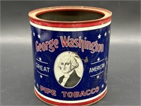 Vintage George Washington Pipe Tobacco Tin