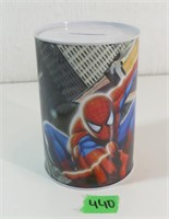 Spiderman Coin/Money Bank - Metal Tin